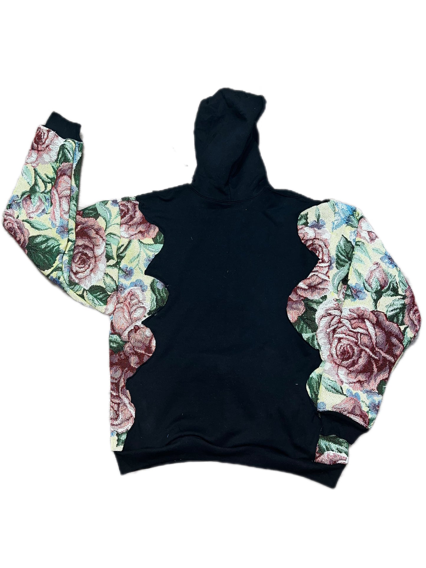 Floral Hoodie (Unisex L)